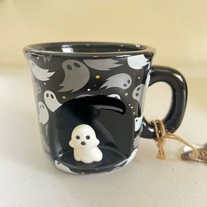 Market Finds Halloween Ghost Patterned Mug